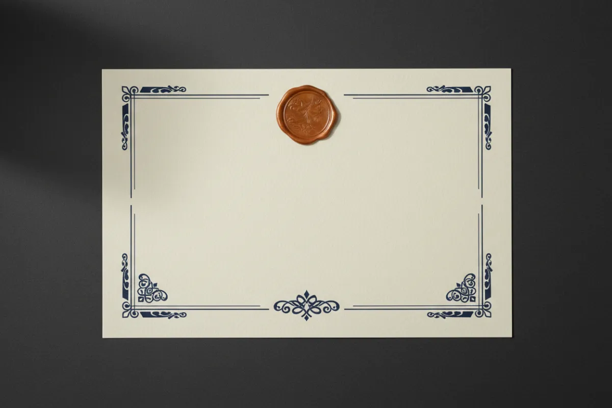 Certificate of participation